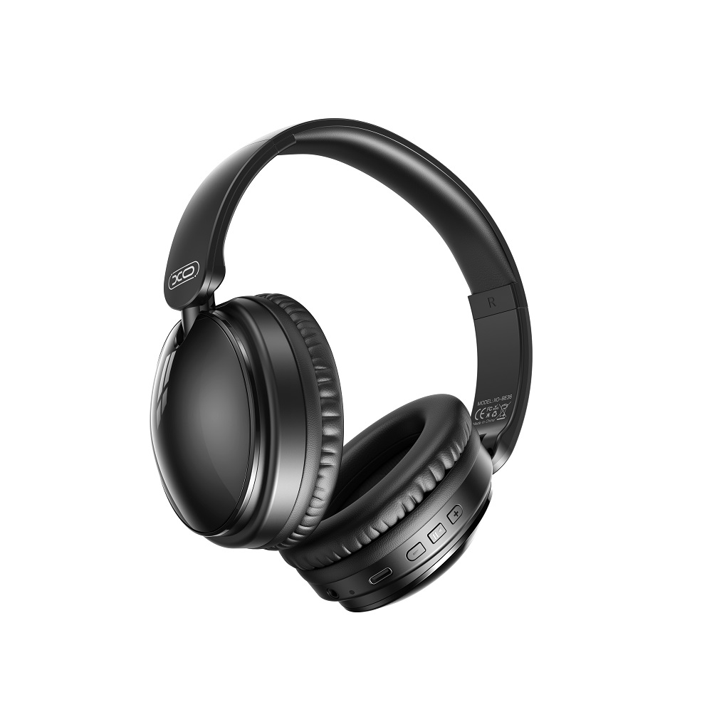 XO BE36 - vezeték nélküli fejhallgató - fekete Headset