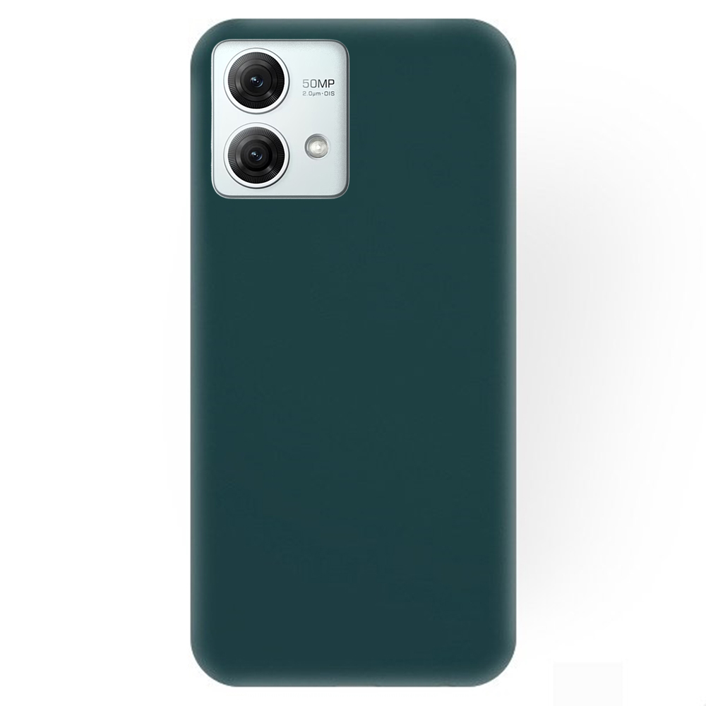 Motorola Moto G84 5G Telefontok - zöld szilikon hátlap tok