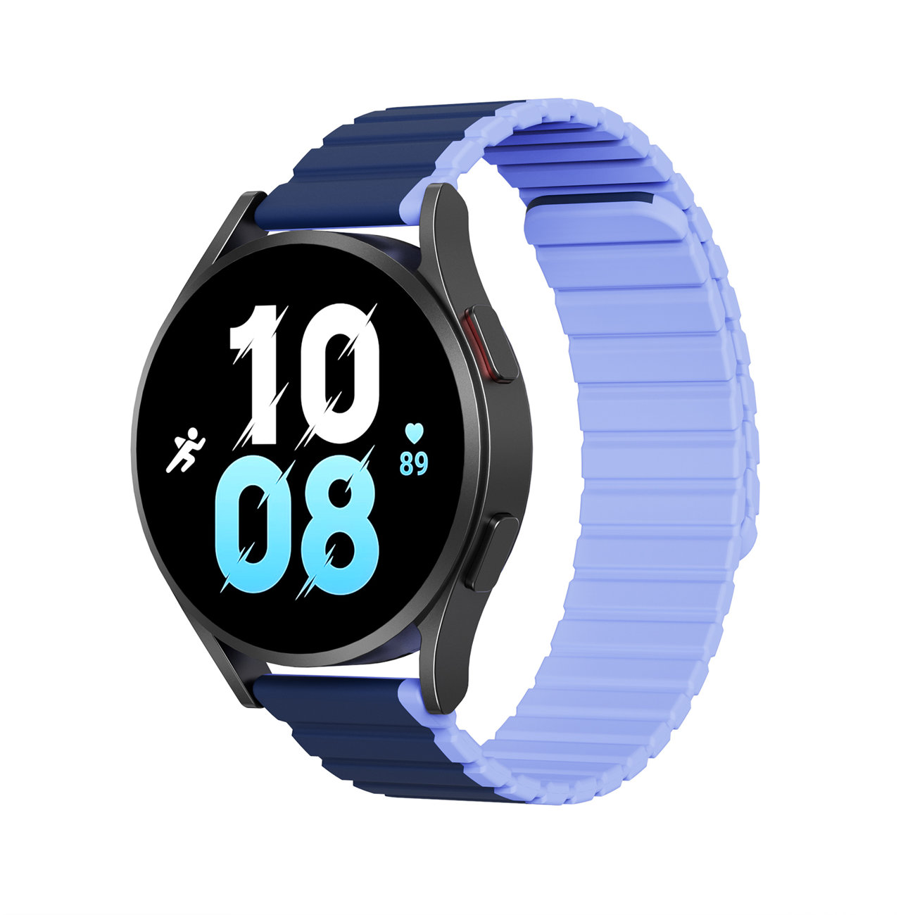 Okosóra szíj - Huawei Watch GT / GT2 / GT2 Pro (42 mm) szíj - Dux Ducis - kék mágneses szíj (szíj szélesség: 20 mm)