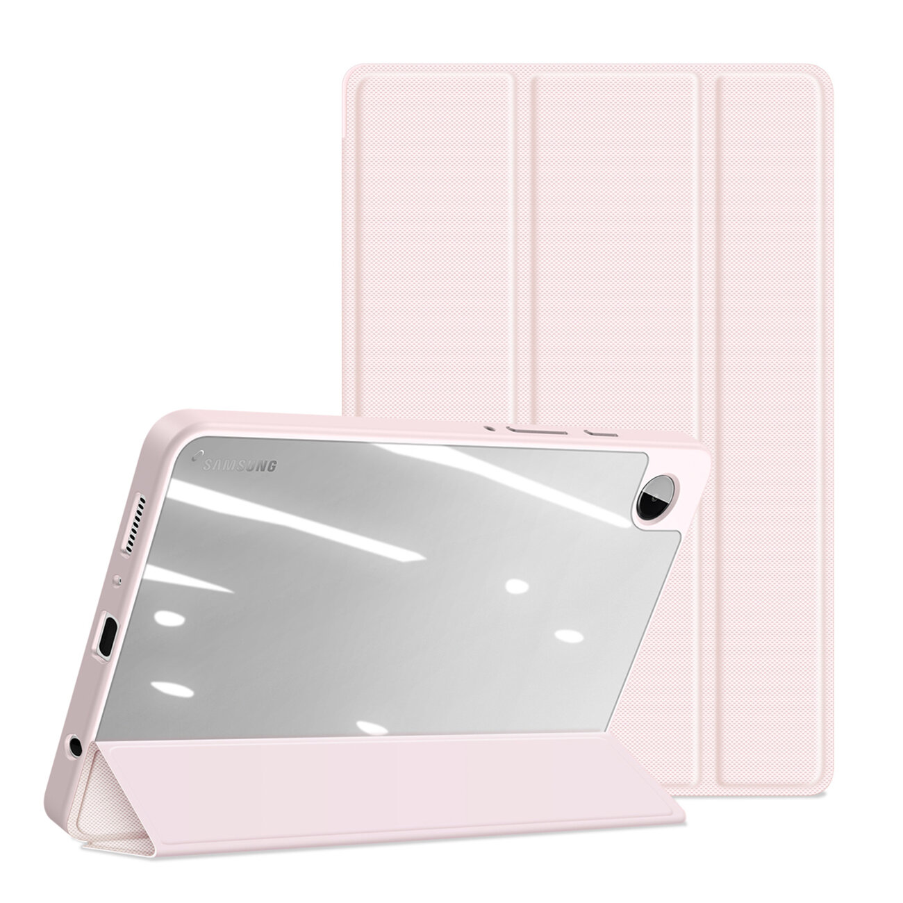 Samsung Galaxy Tab A9 8.7 X110 / X115 Tablettok - DUX DUCIS TOBY pink ütésálló tok