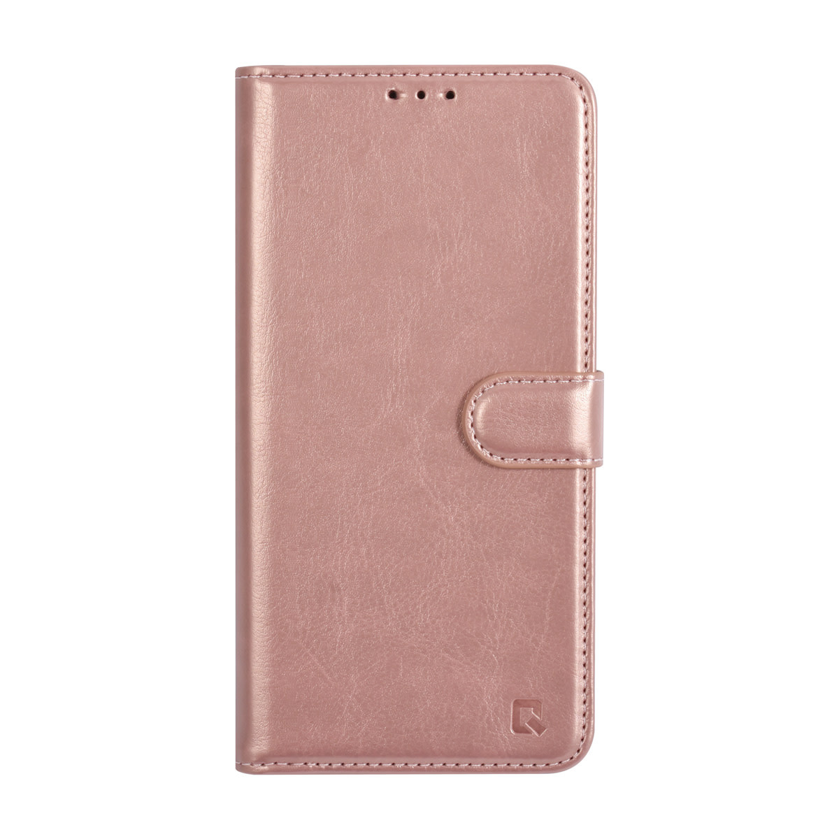 Samsung Galaxy A04 Telefontok - rose gold ráhajtófüles könyvtok