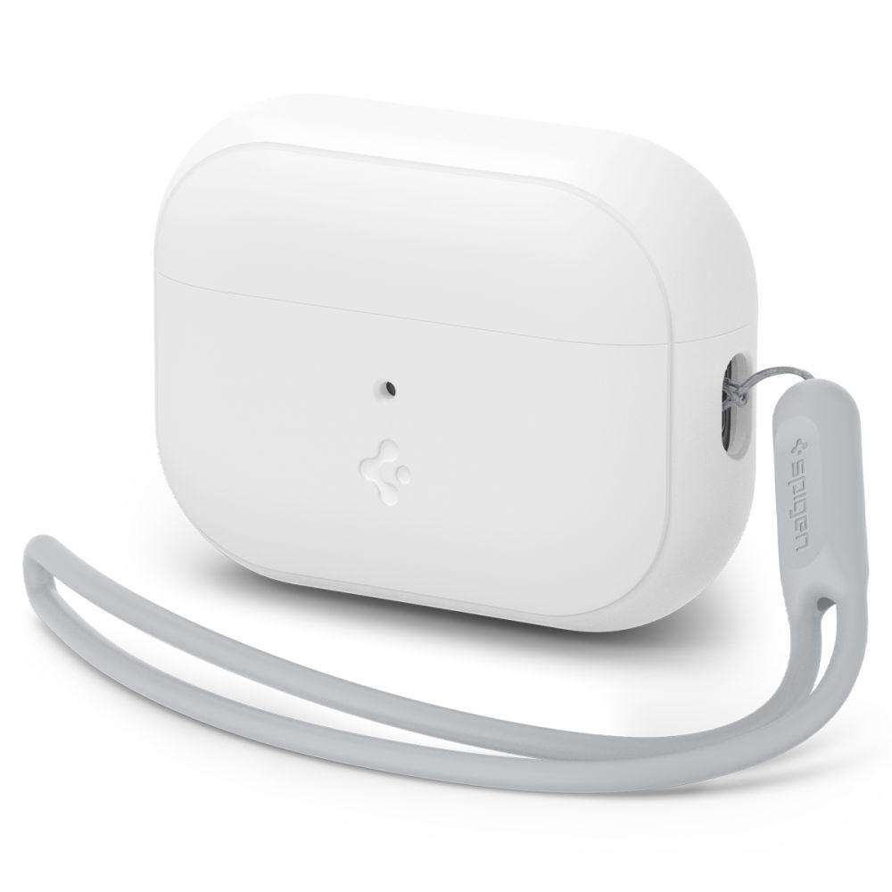 Spigen silicone Fit Strap AirPods Pro 1 tartó- Apple AirPods Pro 1 tok fehér/szürke