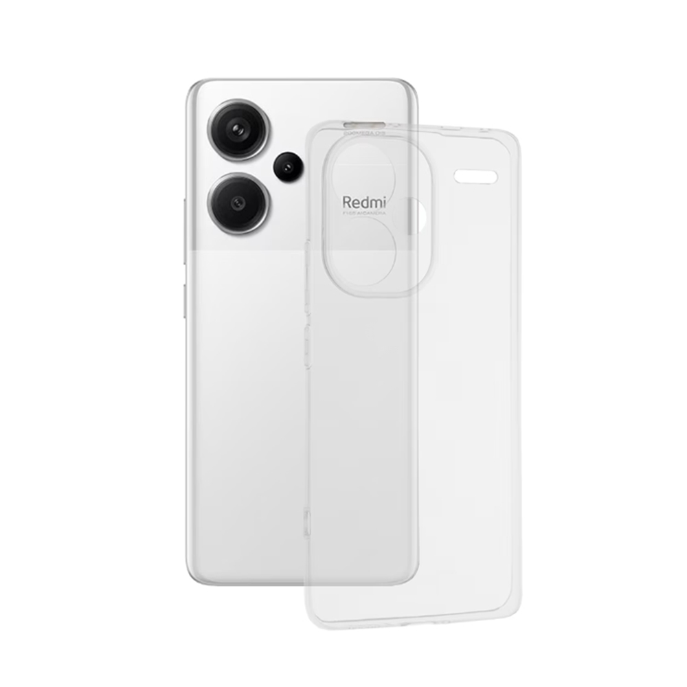 Xiaomi Redmi Note 13 Pro+ 5G Telefontok - átlátszó szilikon tok