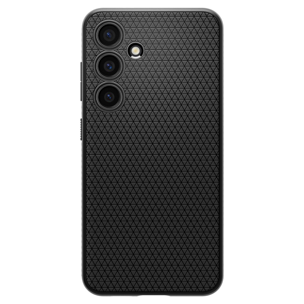Samsung Galaxy S24+ (S24 Plus) Telefontok - SPIGEN Liquid Air matt fekete hátlap tok