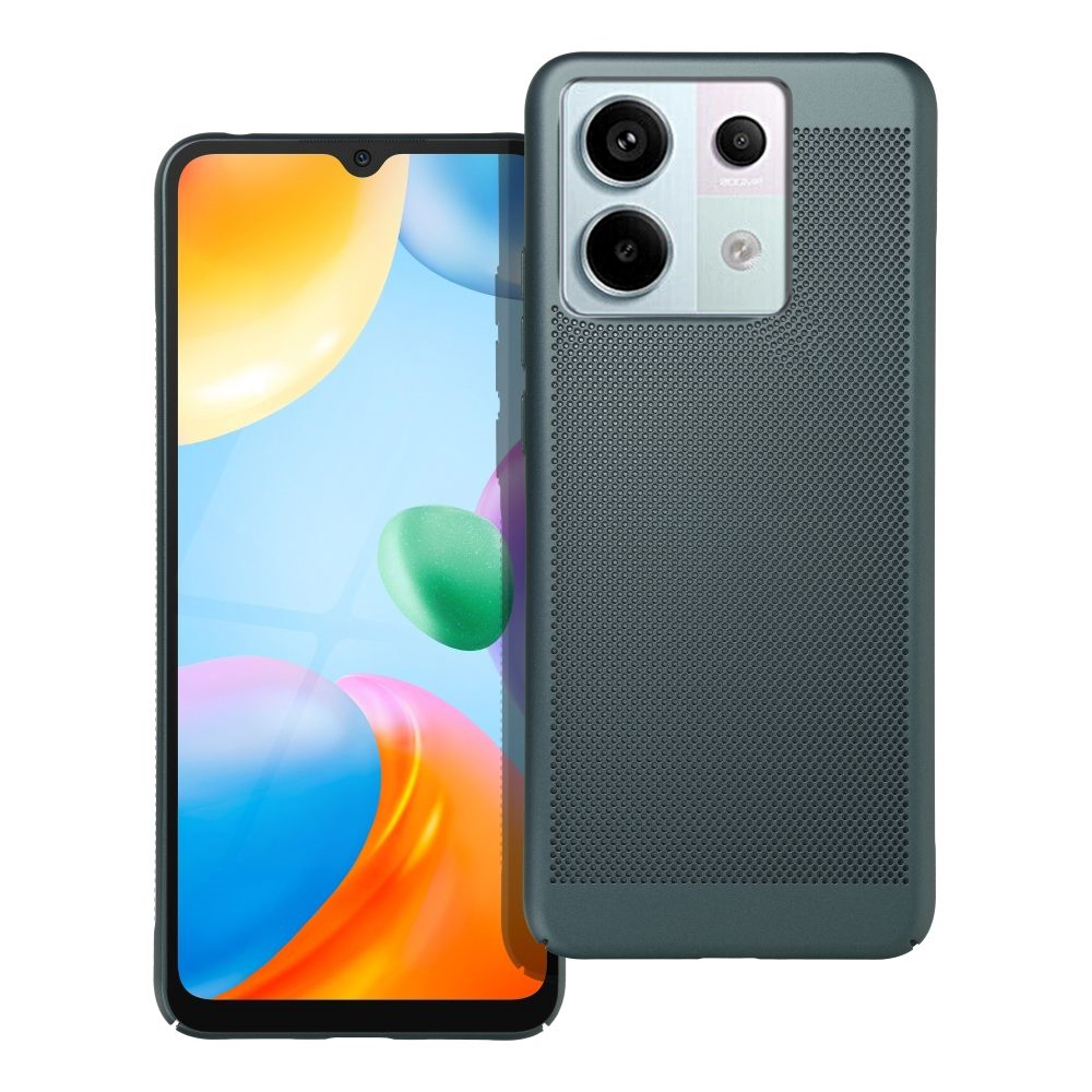Xiaomi Redmi Note 13 Pro 5G Telefontok - BREEZY - zöld műanyag hátlap tok