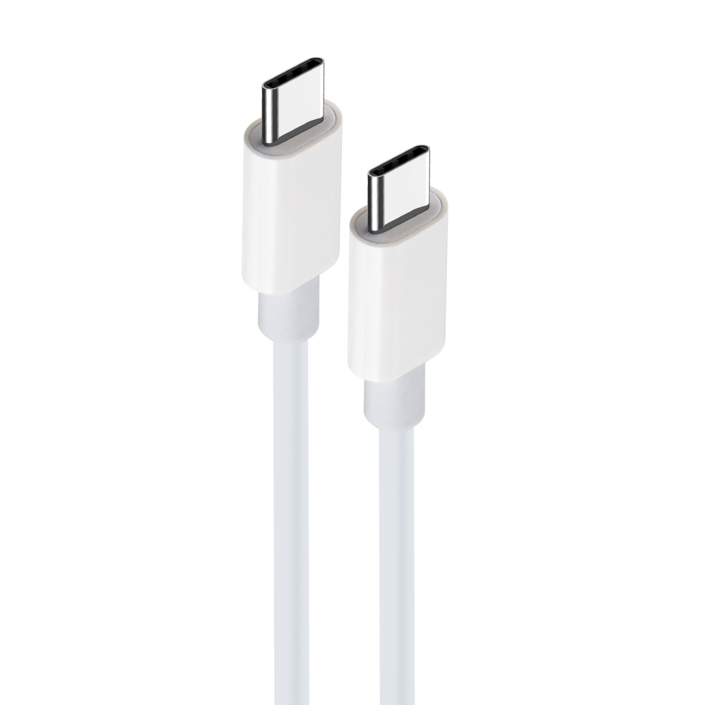 Maxlife MXUC-05 Kábel - Type-C (USB-C) / Type-C (USB-C) fehér kábel 1m, 100W