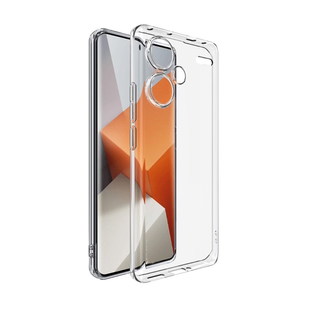 Xiaomi Redmi Note 13 Pro+ 5G Telefontok - 2mm-es átlátszó szilikon tok