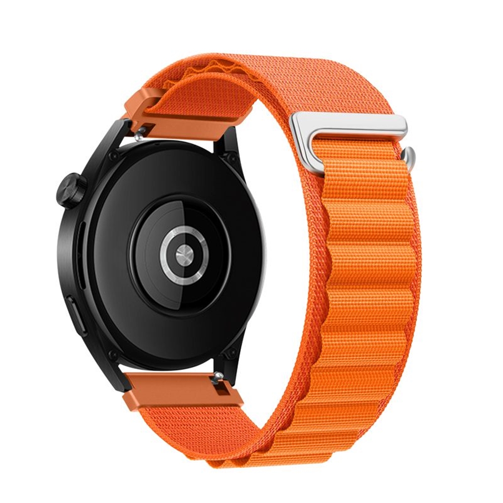Okosóra szilikon szíj - Huawei Watch GT / GT2 / GT2 Pro (46 mm) szíj - F- Design FS05 - narancssárga szilikon szíj (szíj szélesség: 22 mm)