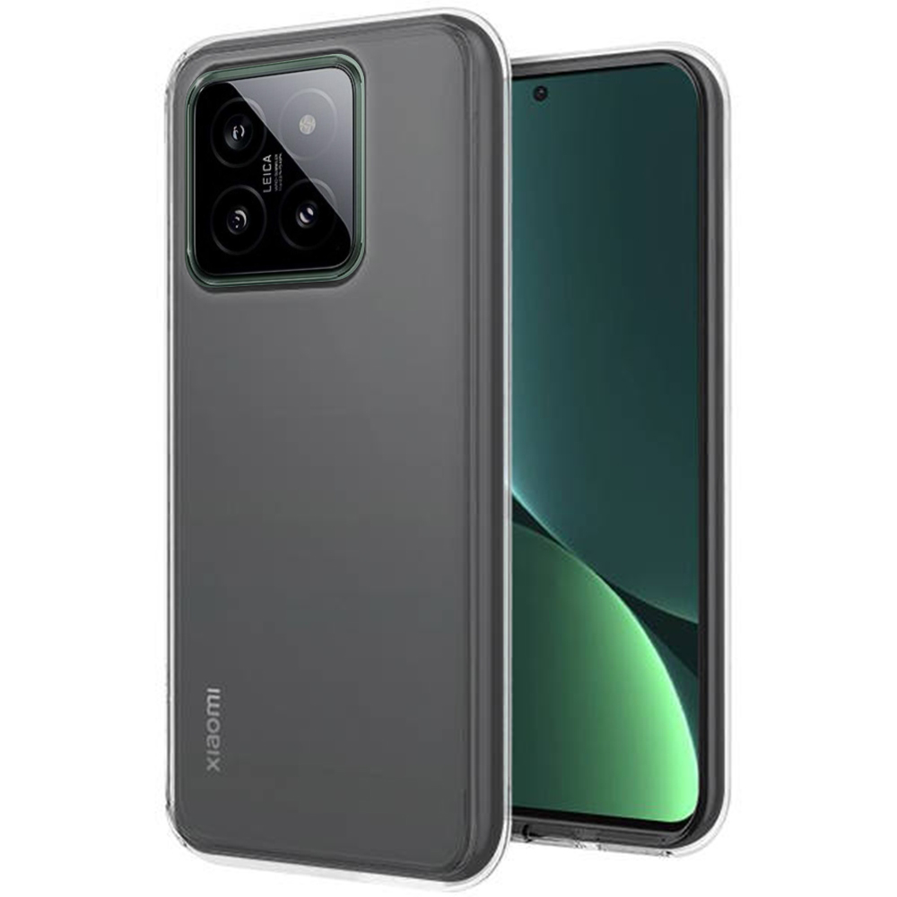 Xiaomi 14 5G Telefontok - átlátszó szilikon tok