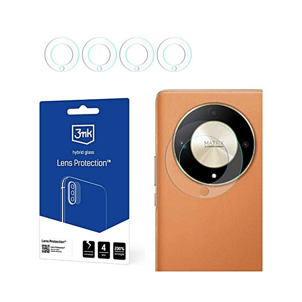 Védőfólia Honor Magic6 Lite - 3MK kamera flexibilis fólia (4x)
