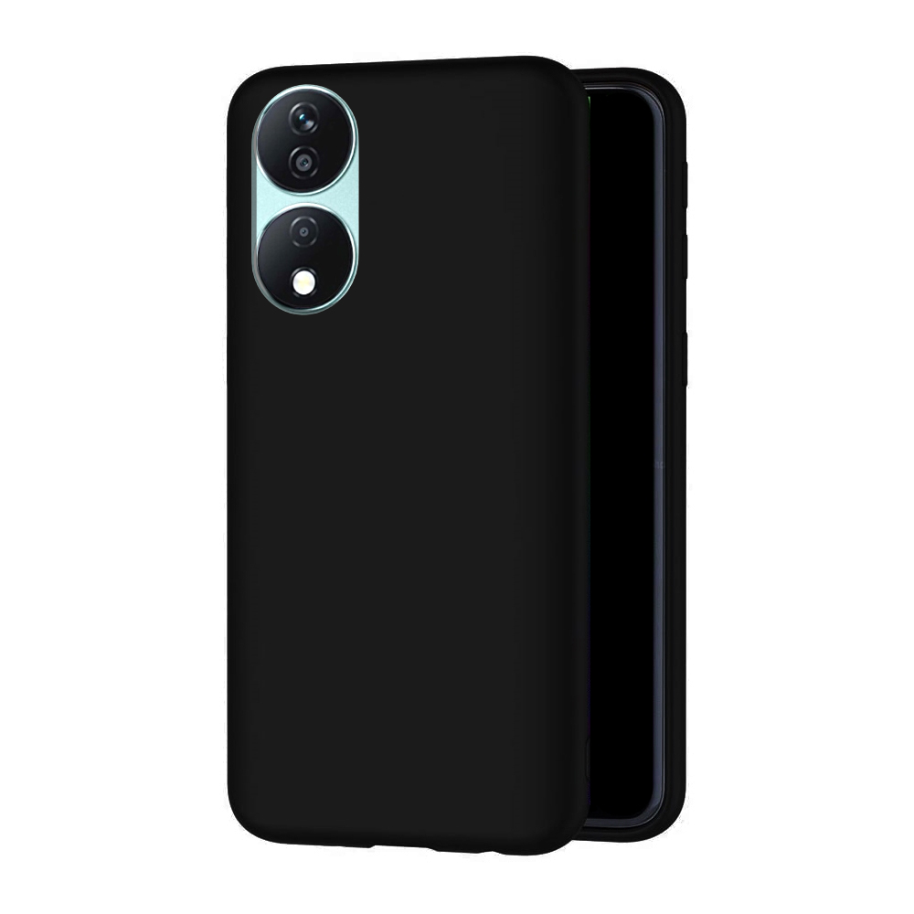 Telefontok Honor X7b - fekete szilikon tok