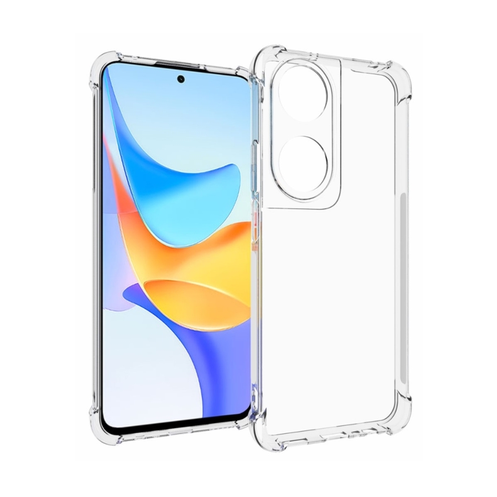 Telefontok Honor X7b - Ütésálló átlátszó hátlap tok