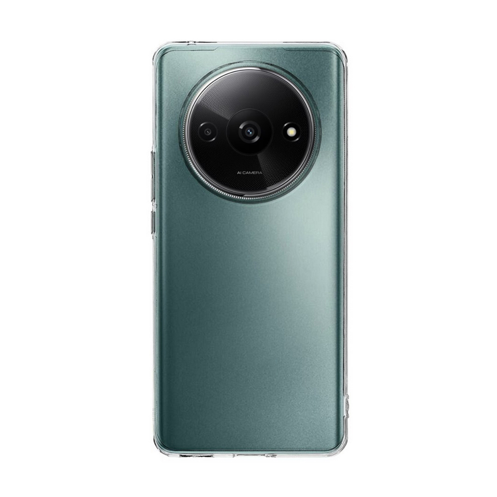 Telefontok Xiaomi Redmi A3 - átlátszó szilikon hátlap tok