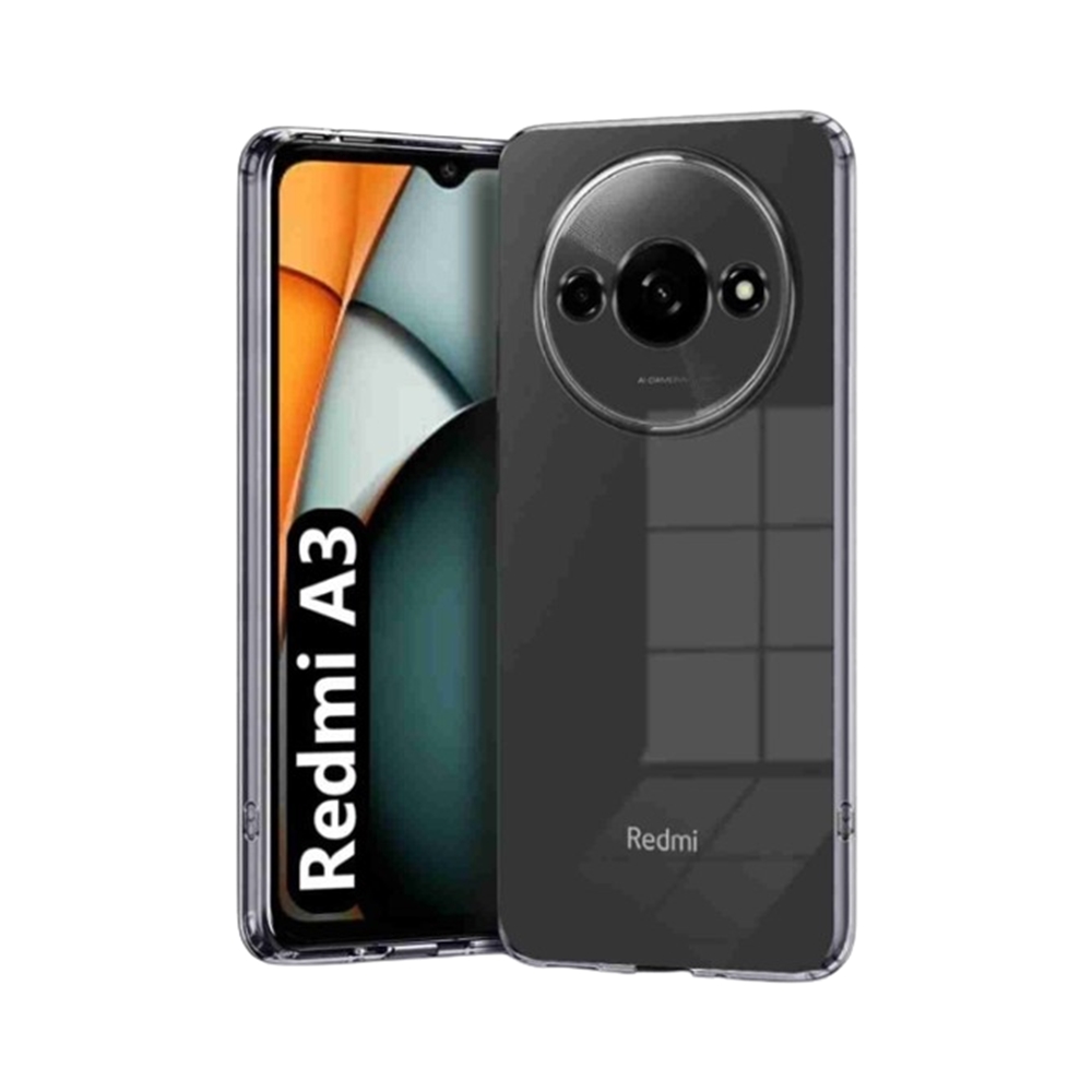 Xiaomi Redmi A3 Telefontok - átlátszó szilikon tok