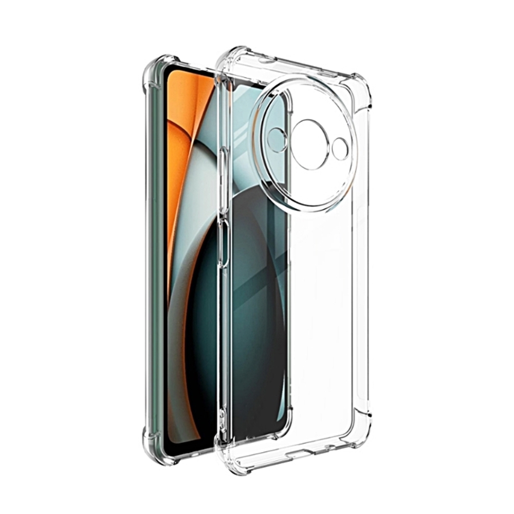 Telefontok Xiaomi Redmi A3 - átlátszó ütésálló hátlap tok 