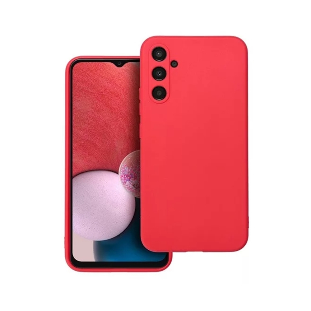 Samsung Galaxy A25 5G Telefontok - piros szilikon hátlap tok