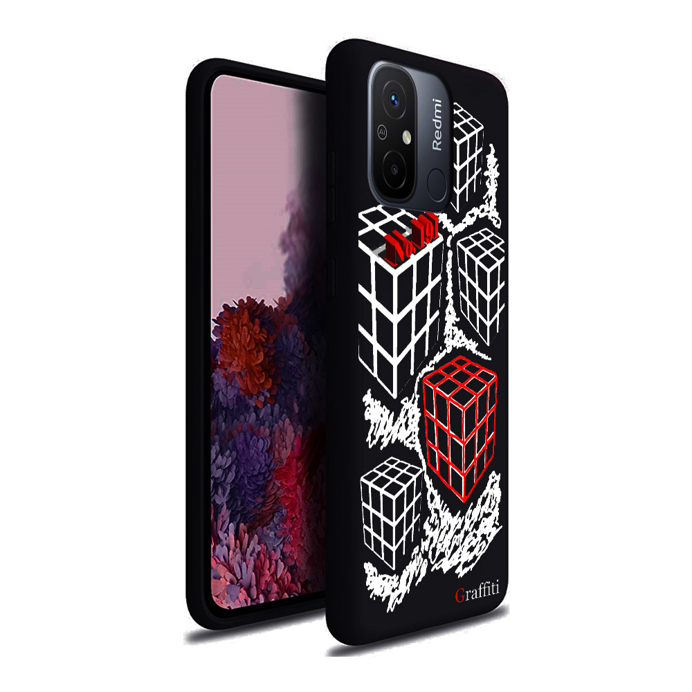 Telefontok Xiaomi Redmi 12C - Graffiti No.191 mintás szilikon tok