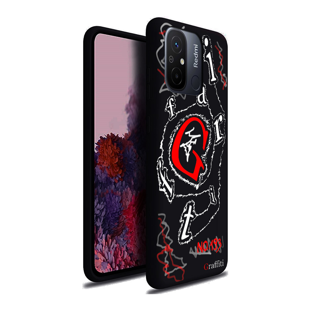 Telefontok Xiaomi Redmi 12C - Graffiti No.193 mintás szilikon tok