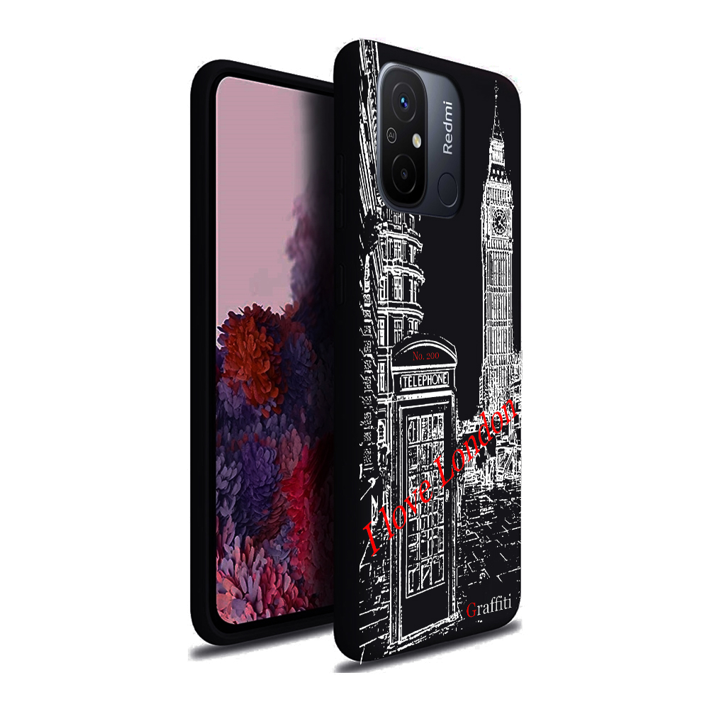 Telefontok Xiaomi Redmi 12C - Graffiti No.200 mintás szilikon tok