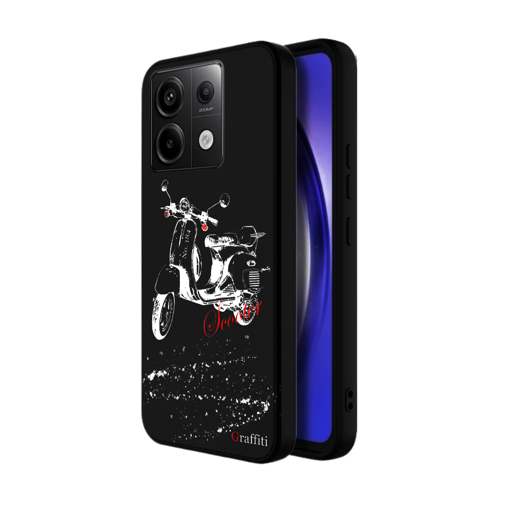 Xiaomi Redmi Note 13 5G Telefontok - Graffiti No.184 mintás szilikon tok