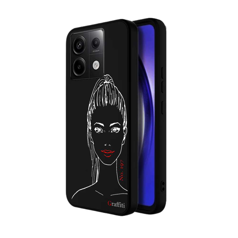 Telefontok Xiaomi Redmi Note 13 5G - Graffiti No.197 mintás szilikon tok