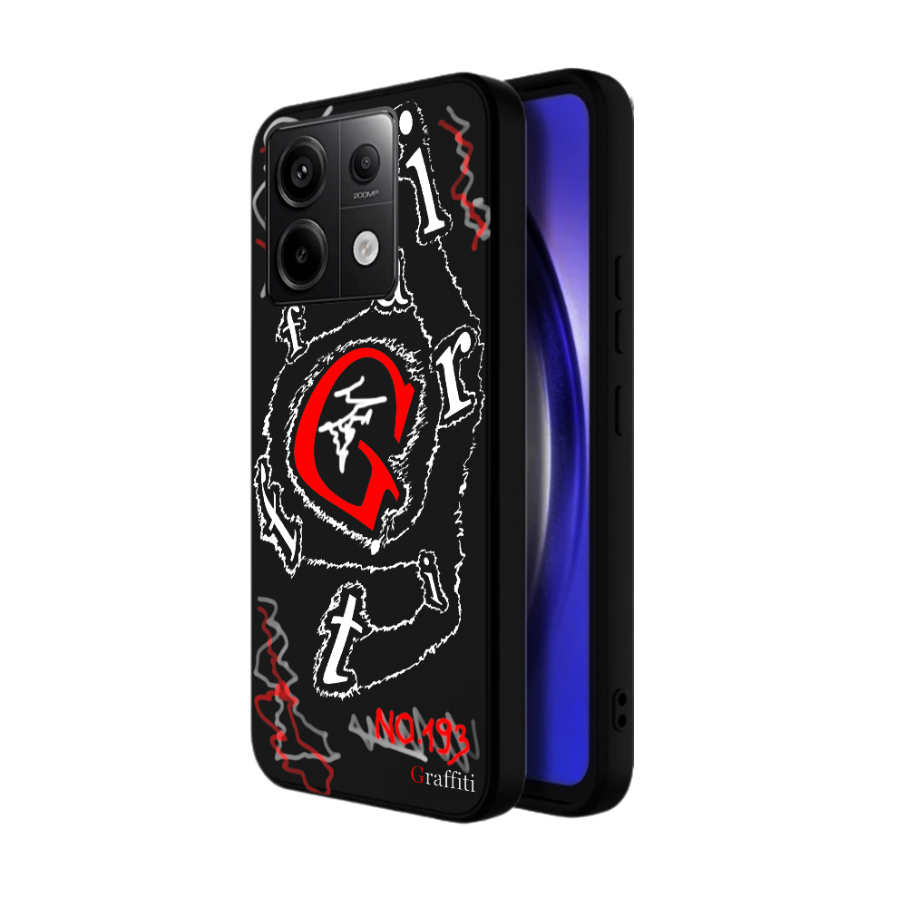 Telefontok Xiaomi Redmi Note 13 Pro 5G - Graffiti No.193 mintás szilikon tok
