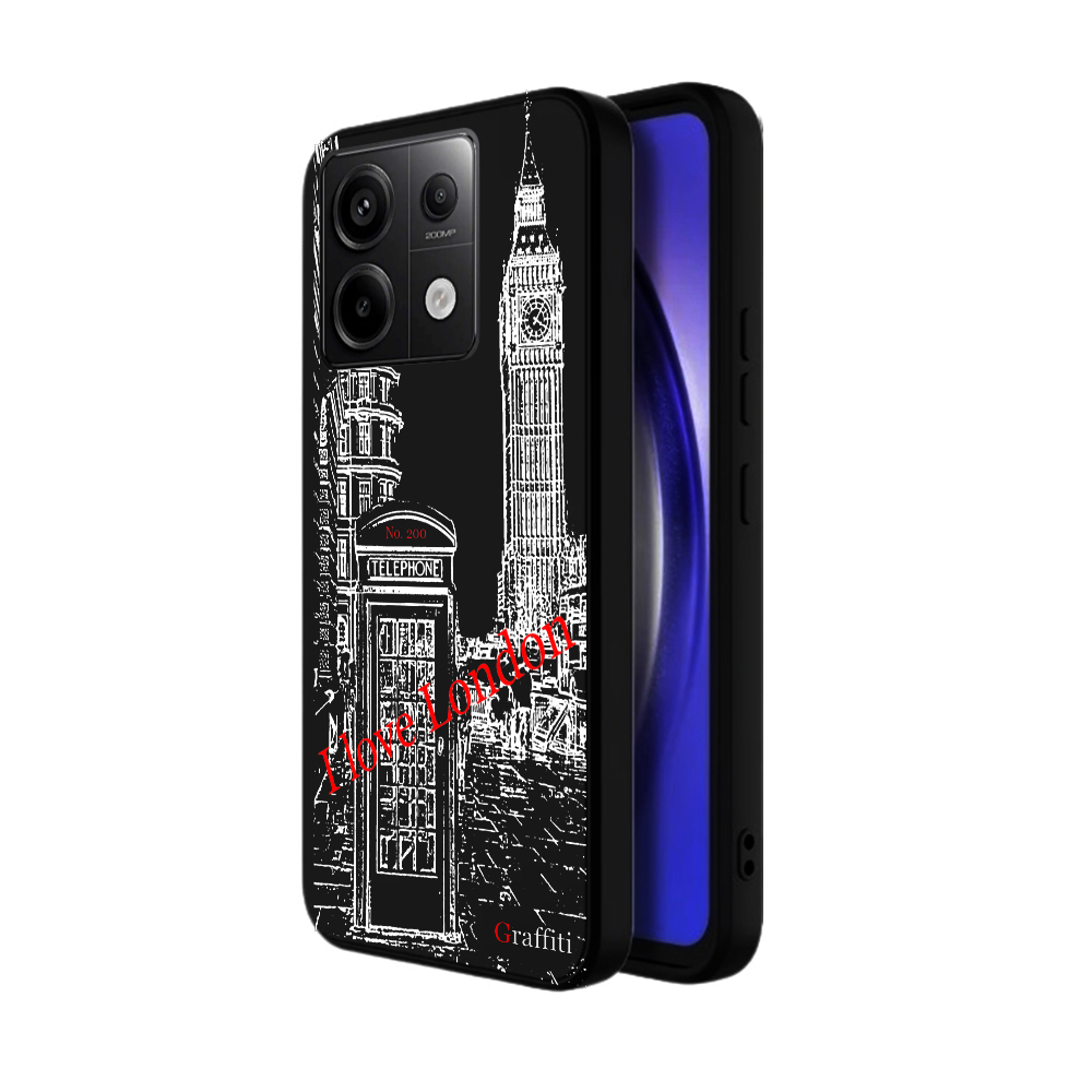 Telefontok Xiaomi Redmi Note 13 Pro 5G - Graffiti No.200 mintás szilikon tok