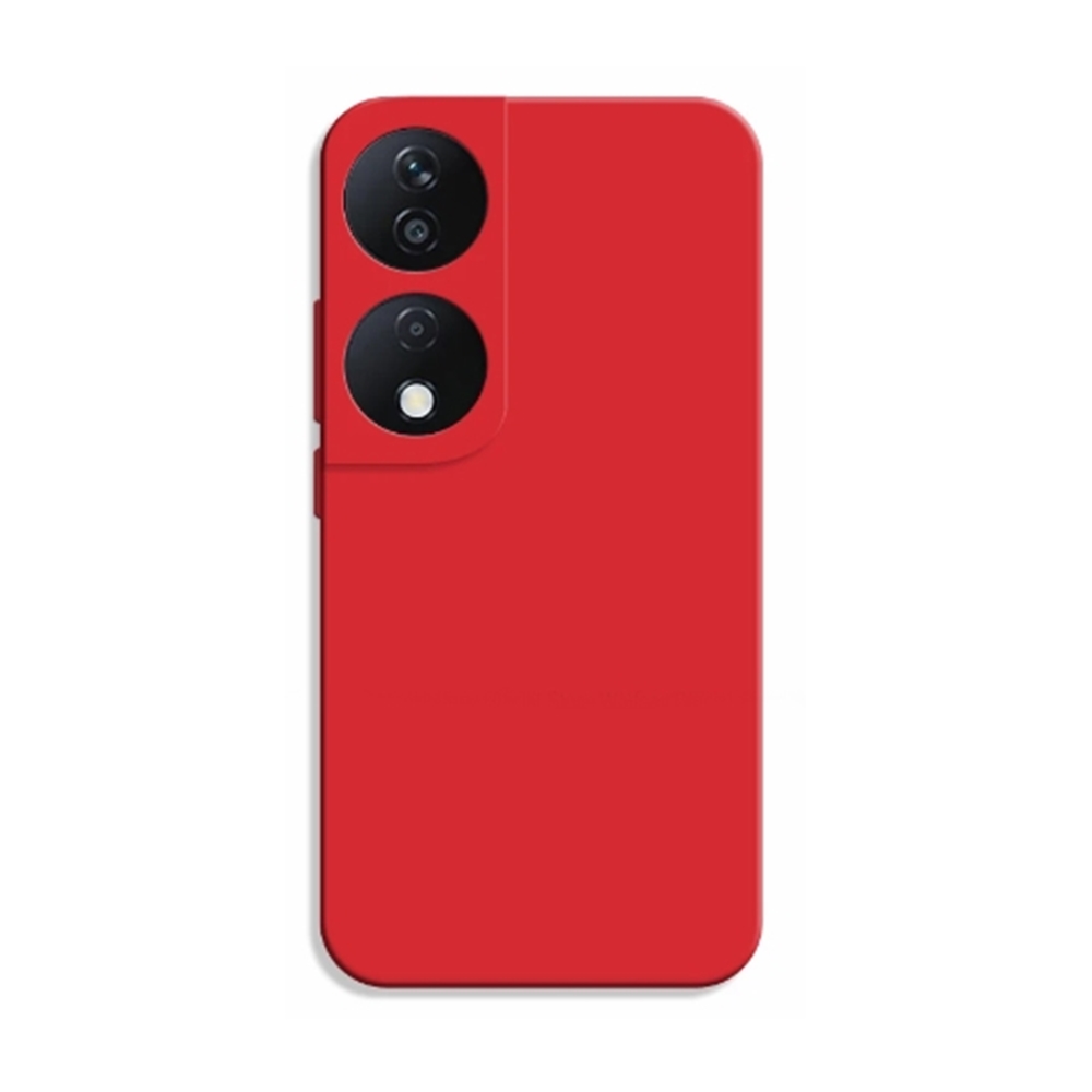 Honor X7b telefontok - PASTEL - piros szilikon hátlap tok
