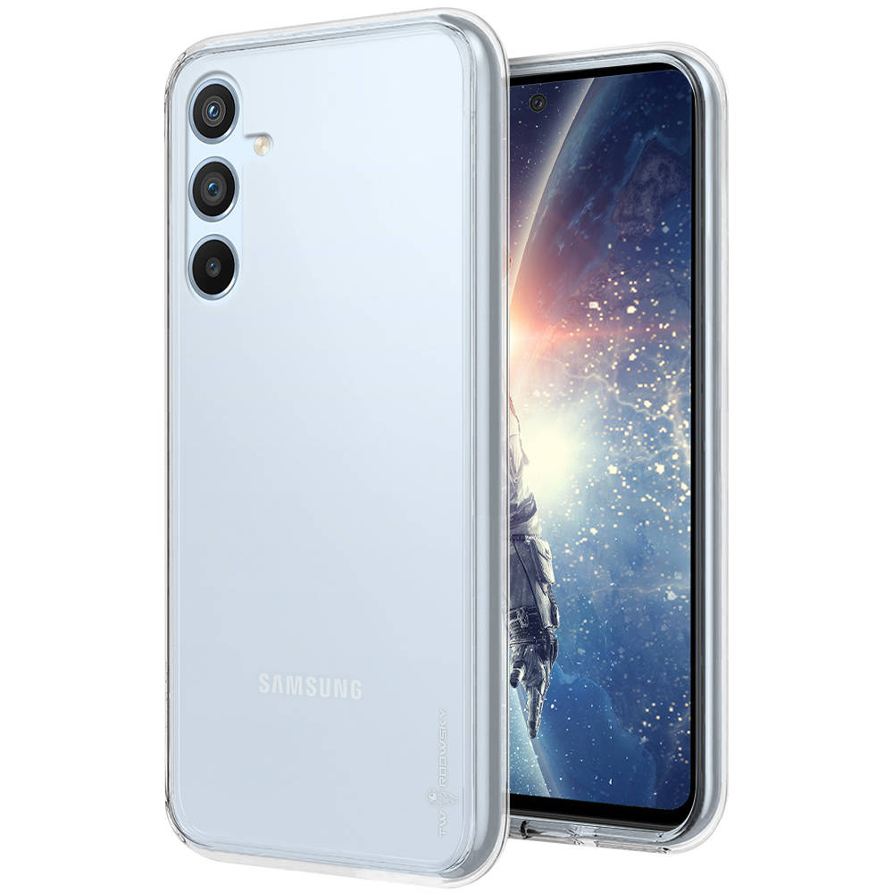 Telefontok Samsung Galaxy M35 5G - átlátszó szilikon tok