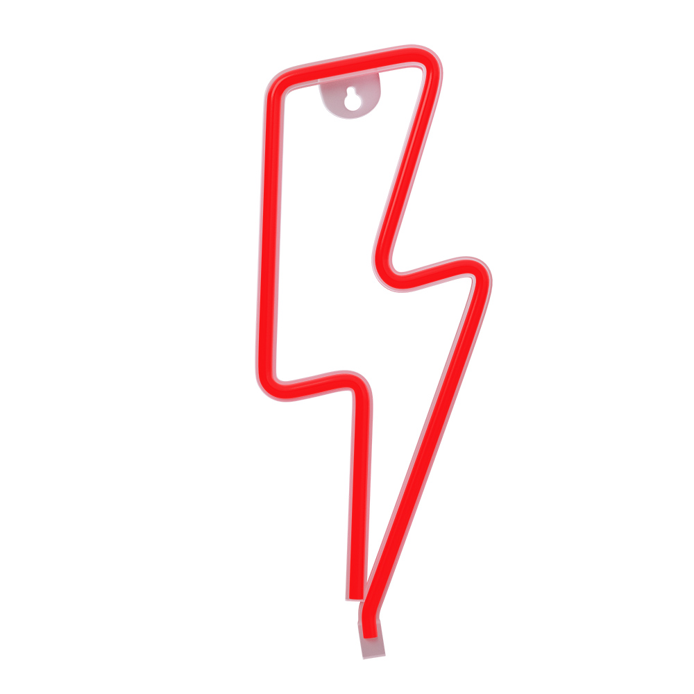 Red Villám Neon LED felirat 35 x 2 x 13 cm