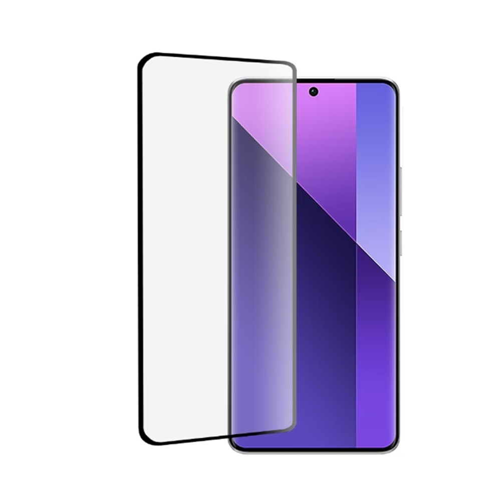 Üvegfólia Honor Magic6 Lite - 5D full glue, flexibilis fólia fekete kerettel (az íves részre is ráhajlik)