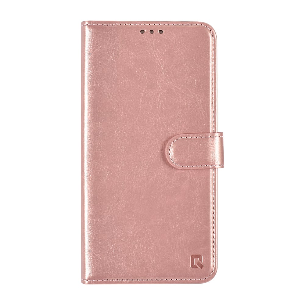 Samsung Galaxy A35 5G telefontok - rose gold ráhajtófüles könyvtok