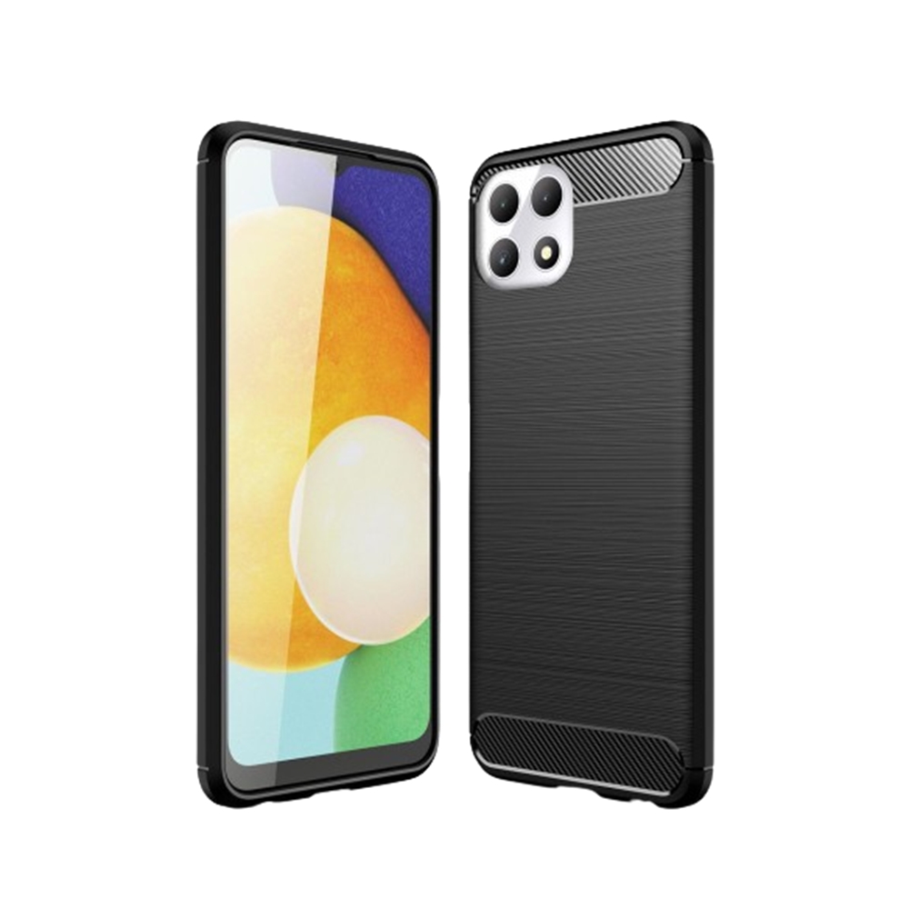 T Phone 2 5G telefontok - Carbon Fiber fekete szilikon tok