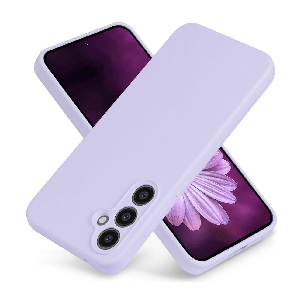 Samsung Galaxy S23 telefontok - PASTEL - liláskék szilikon hátlap tok