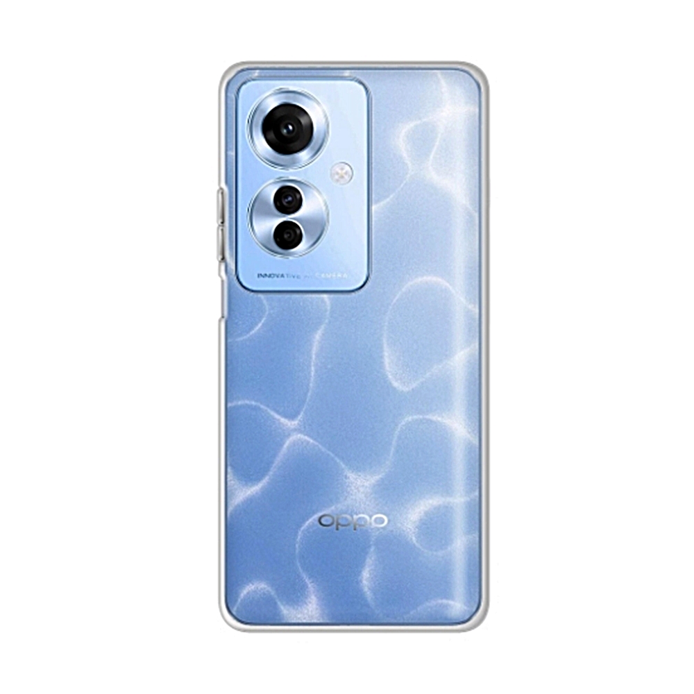 Oppo Reno11 F 5G telefontok - átlátszó szilikon hátlap tok ﻿
