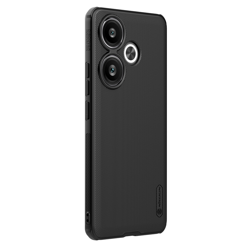 Telefontok Xiaomi Poco F6 5G - Nillkin Super Frosted fekete hátlap tok