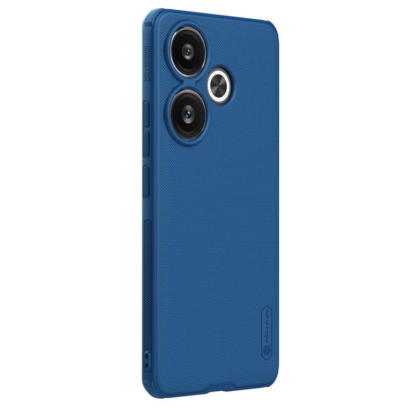 Telefontok Xiaomi Poco F6 5G - Nillkin Super Frosted kék hátlap tok