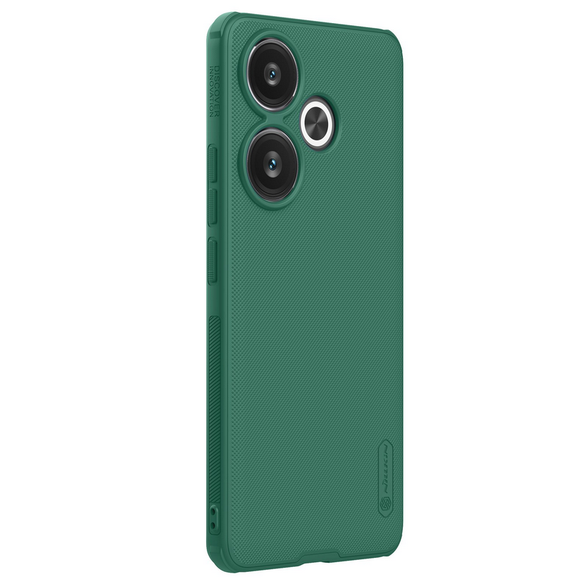 Telefontok Xiaomi Poco F6 5G - Nillkin Super Frosted zöld hátlap tok