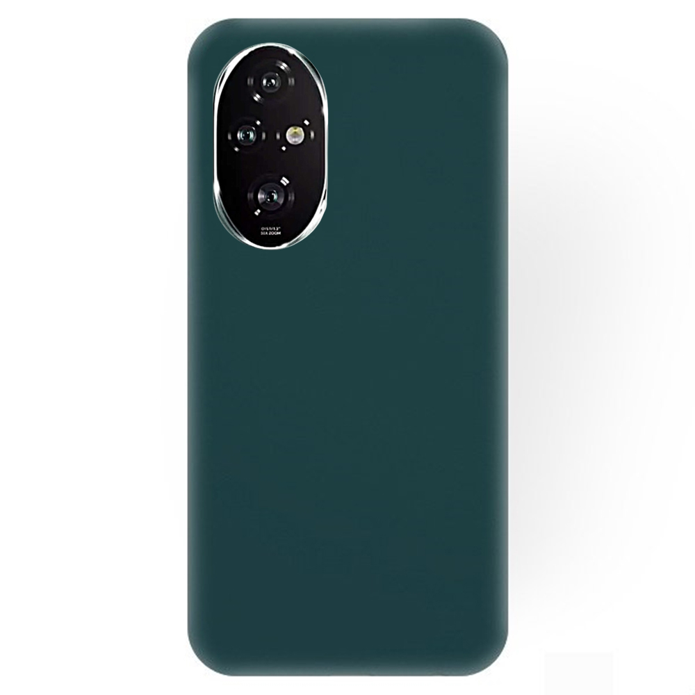 Honor 200 5G telefontok - zöld szilikon hátlap tok
