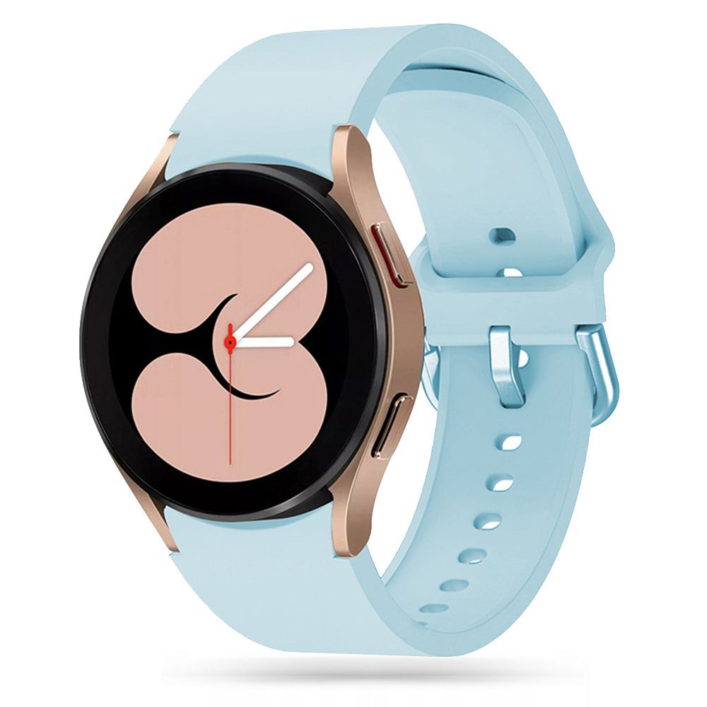Samsung Galaxy Watch7 okosóra szíj - égkék szilikon szíj
