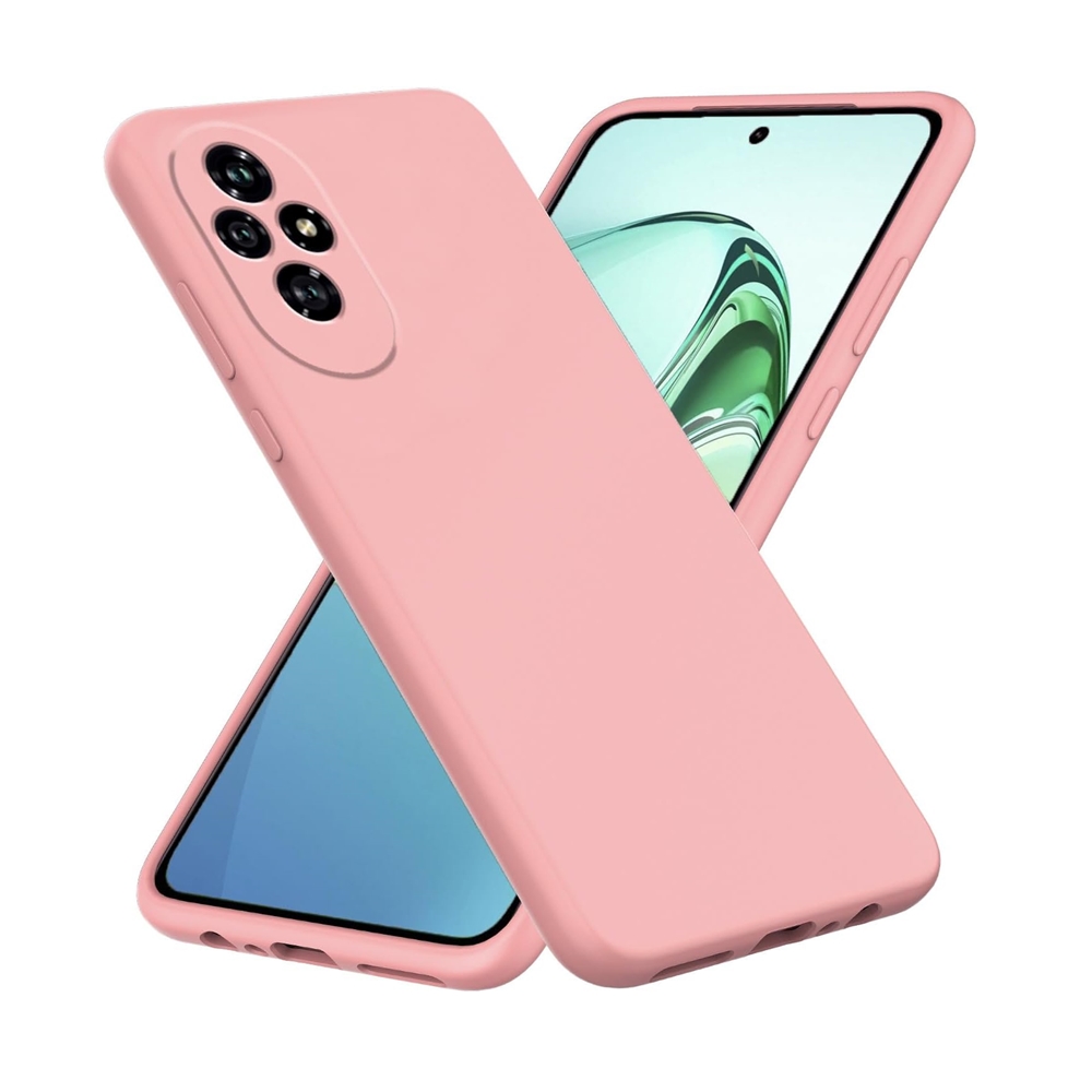 Honor 200 Pro 5G telefontok - PASTEL - púder pink szilikon hátlap tok