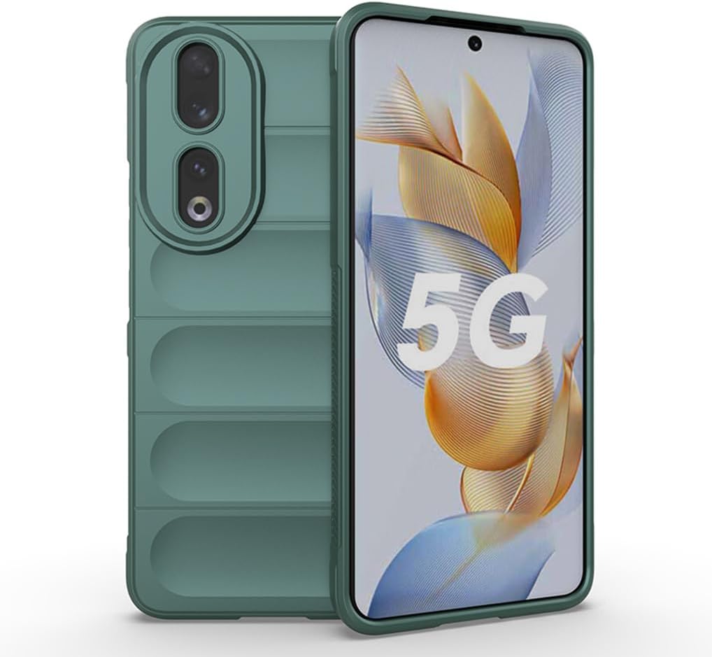 Honor 90 5G telefontok - Pastel Armor - zöld szilikon hátlap tok ﻿
