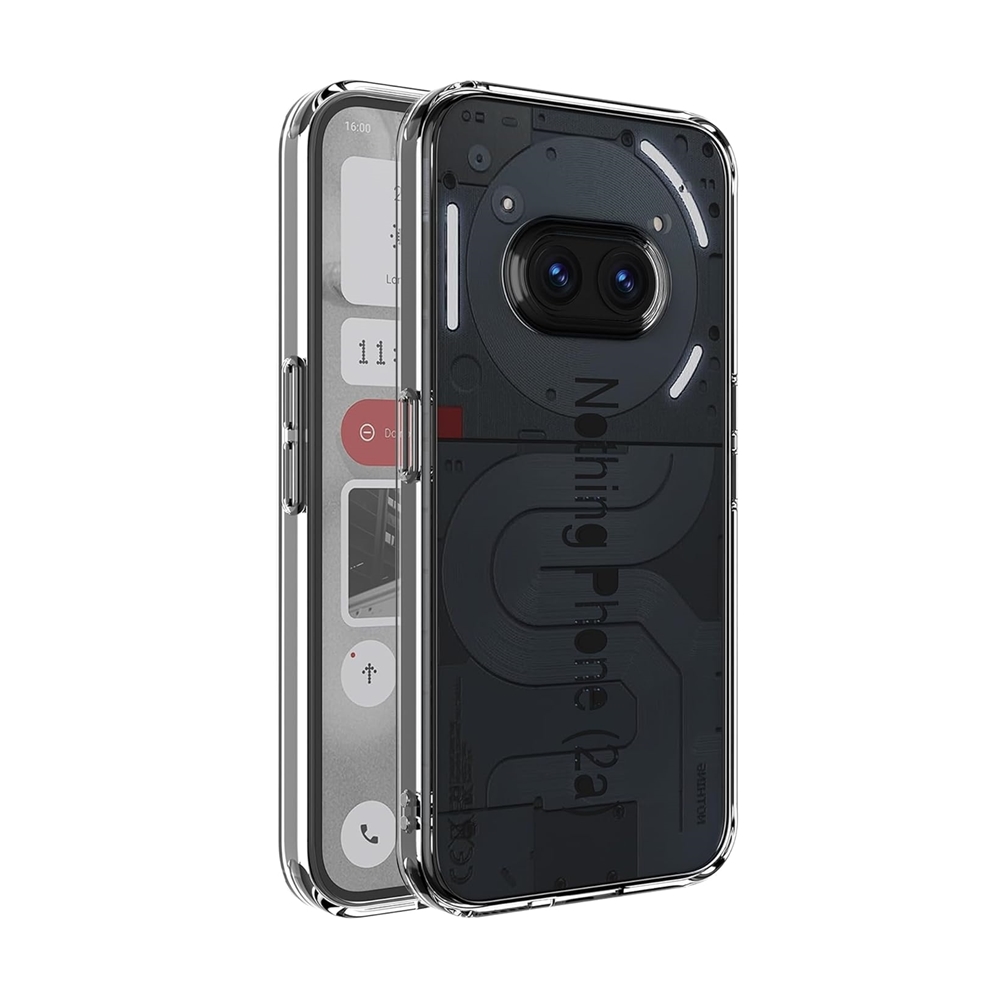 Telefontok Nothing Phone (2a) Plus - átlátszó szilikon hátlap tok