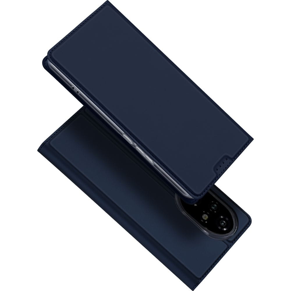 Honor 200 5G telefontok - Dux Ducis kék flipcover tok ﻿