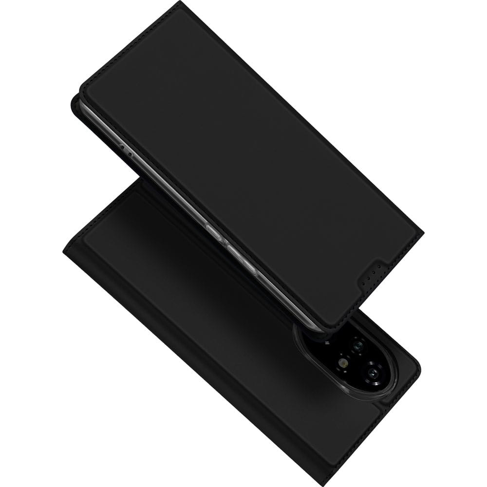 Honor 200 5G telefontok - Dux Ducis fekete flipcover tok