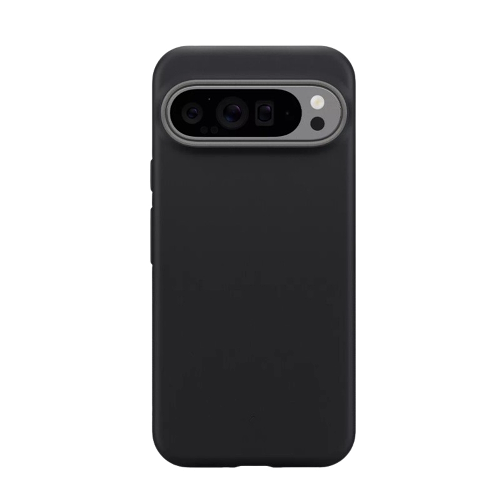 Google Pixel 9 Pro XL telefontok - fekete szilikon hátlap tok