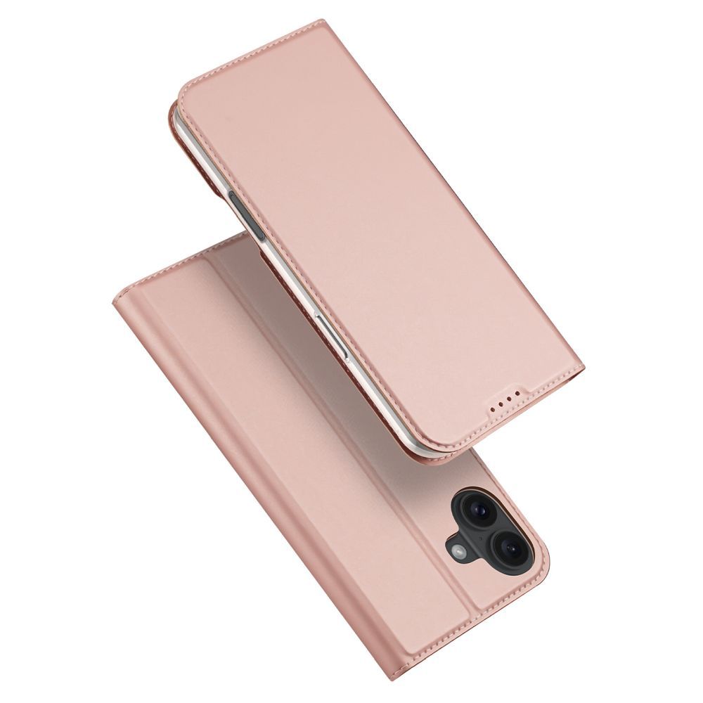 iPhone 16 Plus telefontok - Dux Ducis rosegold kinyitható tok ﻿