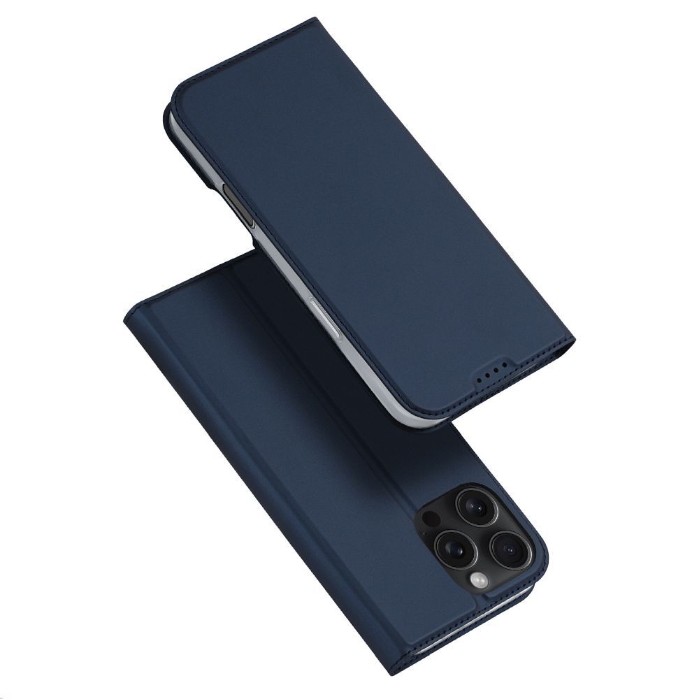 iPhone 16 Pro Max telefontok - Dux Ducis kék kinyitható tok