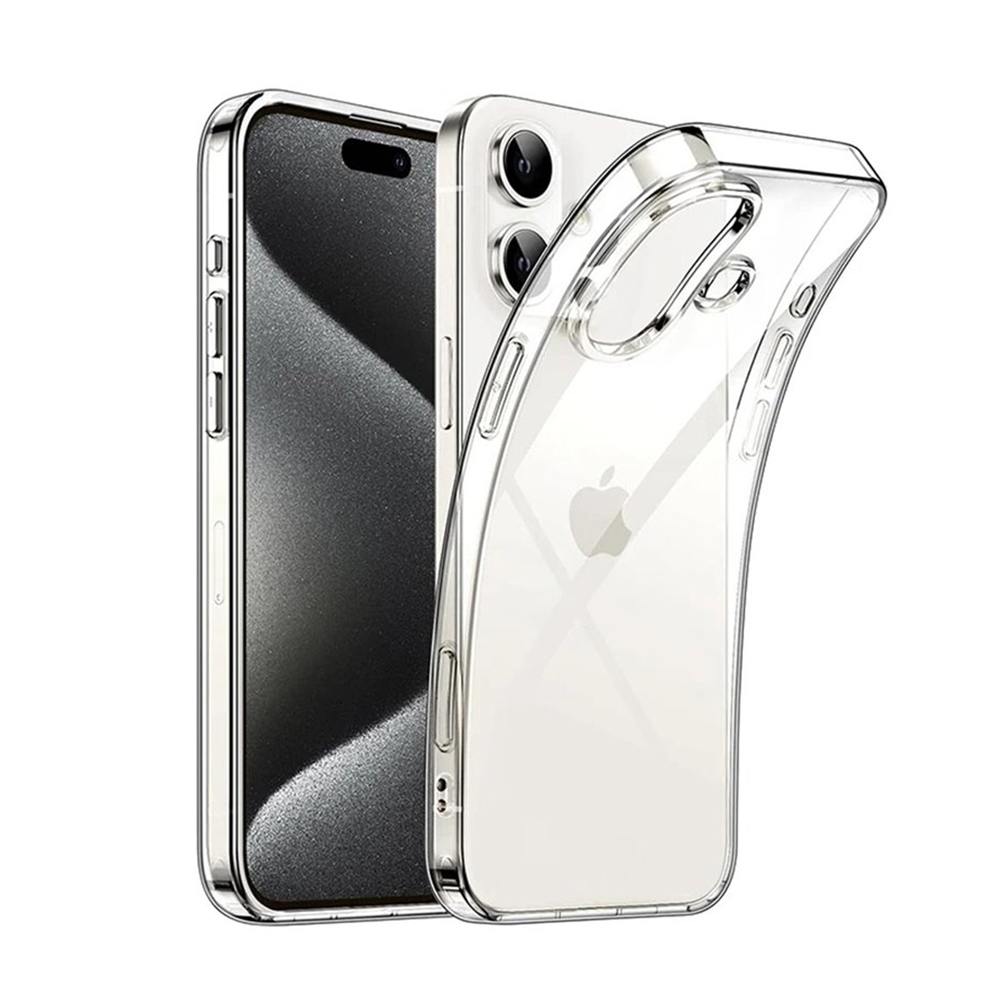 iPhone 16 telefontok - átlátszó szilikon tok ﻿