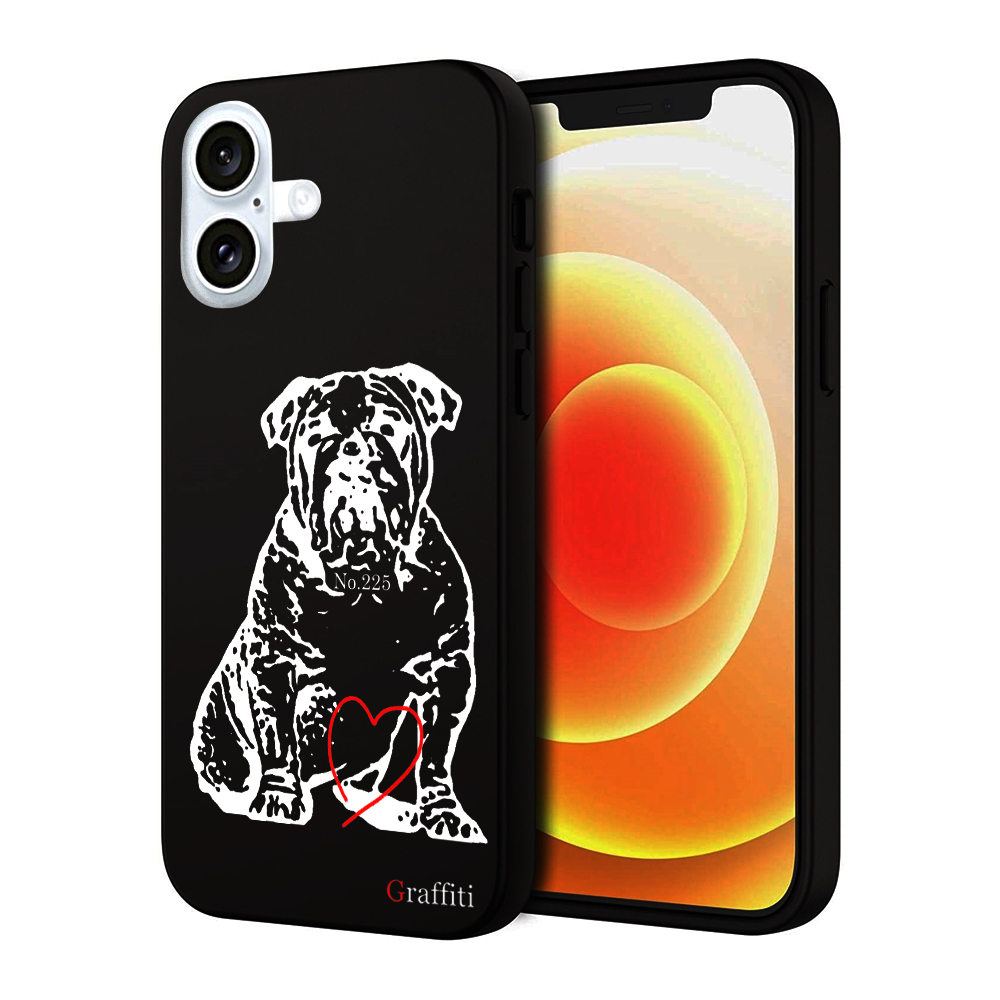 Telefontok iPhone 16 - Graffiti No.225 mintás szilikon tok